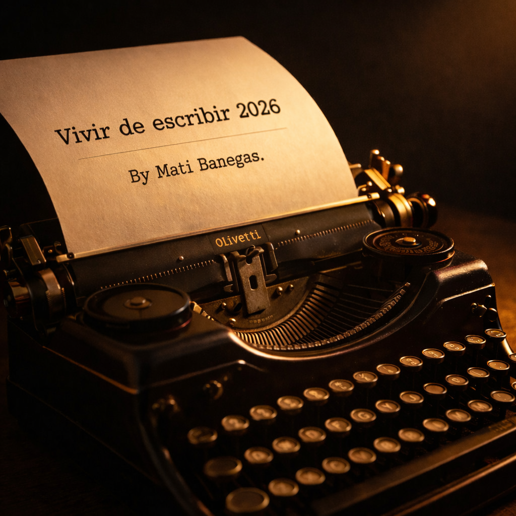 Vivir de escribir 2026 - Mati Banegas
