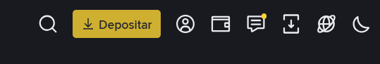 Botón depositar en Binance