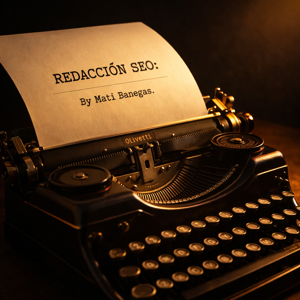 Qué es la redacción SEO - Mati Banegas